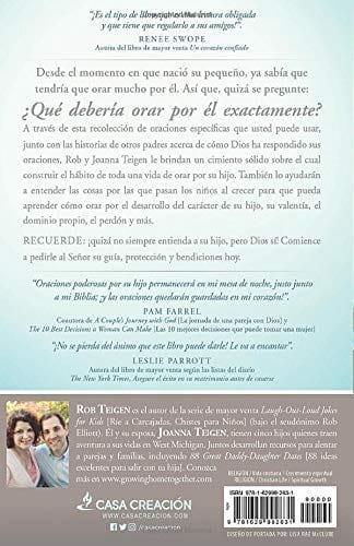 Oraciones poderosas para su hijo -Rob and Joanna Teigen - Pura Vida Books