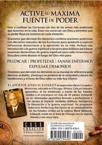 Oraciones Que Derrotan A Los Demonios - John Eckhardt - Pura Vida Books