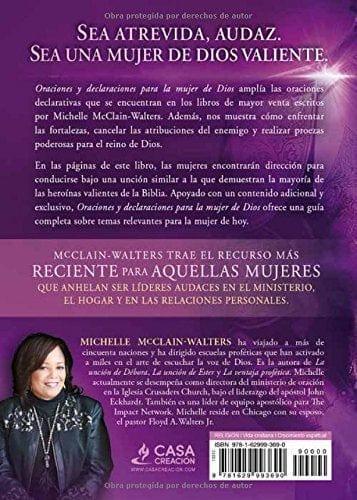 Oraciones y declaraciones para la mujer de Dios - Michelle McClain-Walters - Pura Vida Books