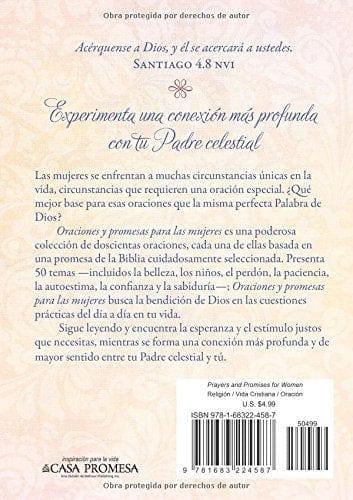 Oraciones y promesas para las mujeres - Toni Sortor - Pura Vida Books