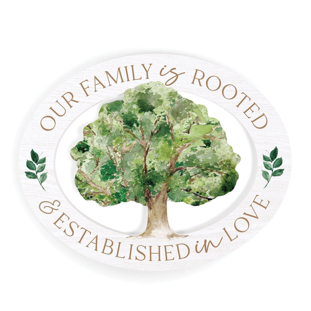 Our Family Rooted & Established in Love Cuadro - Pura Vida Books