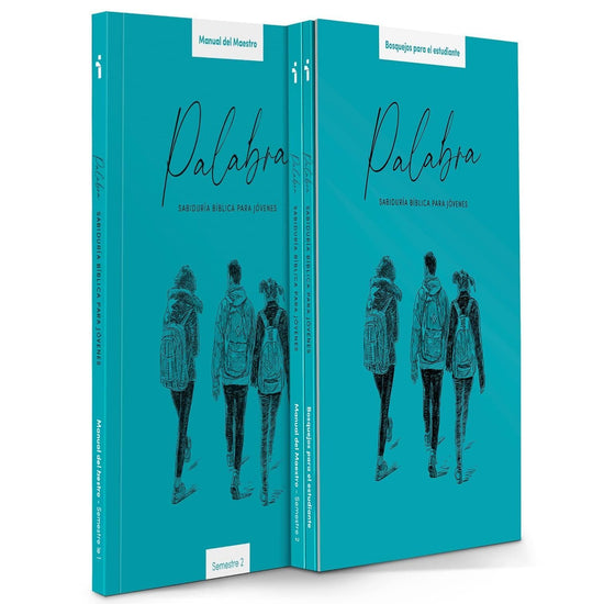 Palabra - Estudio bíblico: Un año de lecciones con sabiduría bíblica para jóvenes - Pura Vida Books