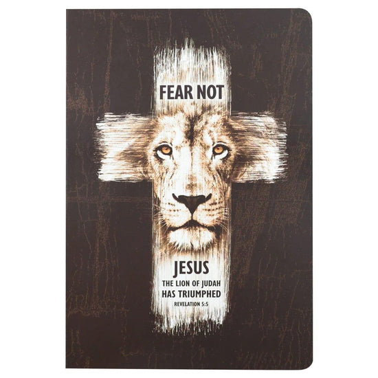 Paperback Journal Lion Cross - Pura Vida Books