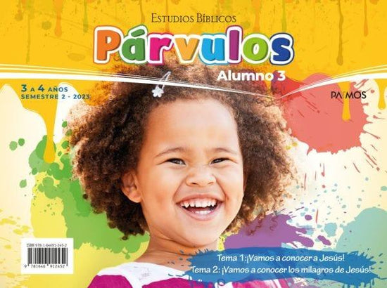 Parvulos Alumnos - 3 a 4 años - Pura Vida Books