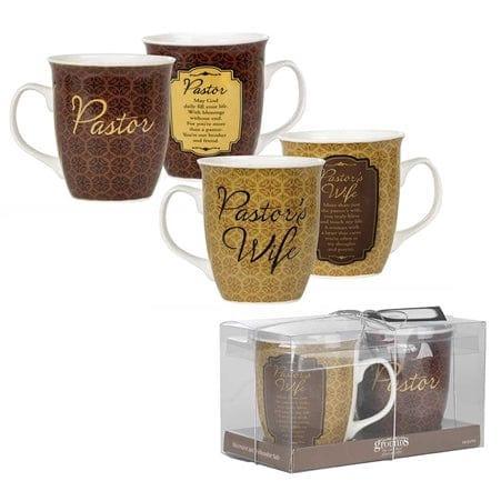 Pastor And Pastor's Wife Ceramic Mug Set - Pura Vida Books