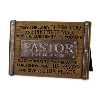 Pastor Blessings Plaque - Pura Vida Books