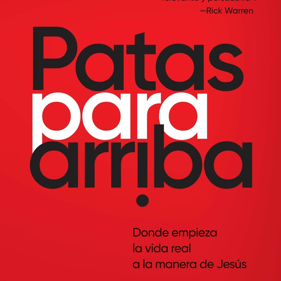 Patas para arriba- Kyle Idleman - Pura Vida Books