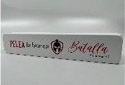 Pelea La Buena Batalla - Bloque Decorativo Madera - Pura Vida Books