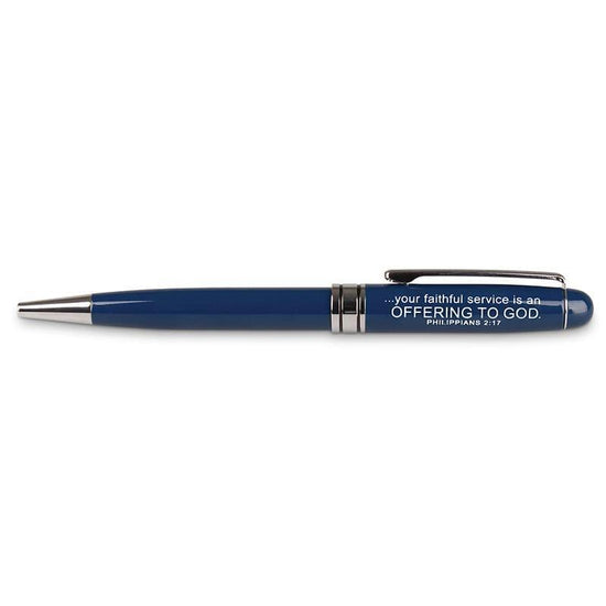 Pen - Faithful Servant III - Navy - Pura Vida Books