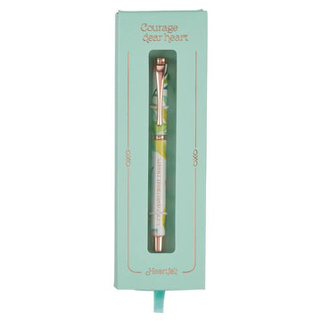 Pen in Gift Box Orange Blossoms Courage - Pura Vida Books