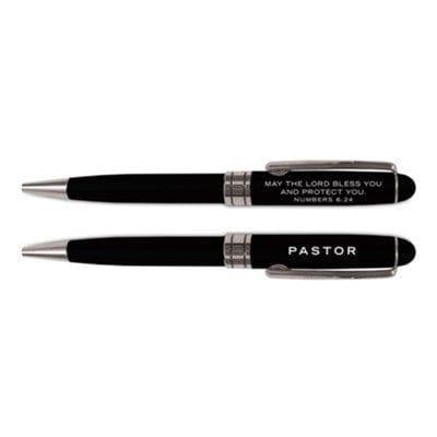 Pen - Pastor Numbers 6:24 - Black - Pura Vida Books