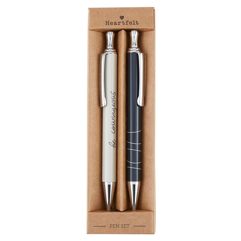 Pen Set - Be Courageous - Pura Vida Books