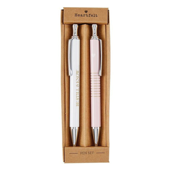 Pen Set - Be Still - Pura Vida Books