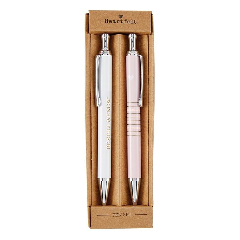 Pen Set - Be Still - Pura Vida Books