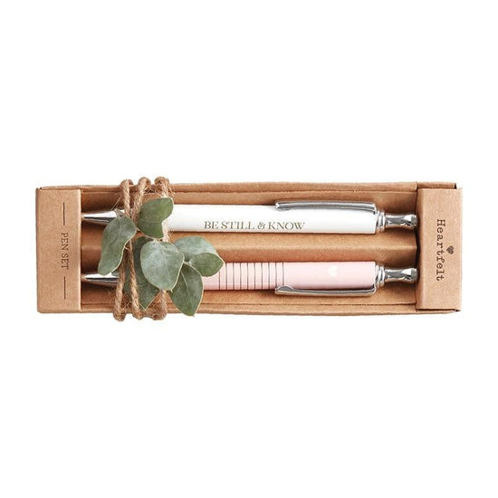 Pen Set - Be Still - Pura Vida Books