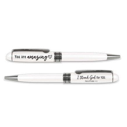 Pen You Are Amazing White w/Gift Box - Pura Vida Books
