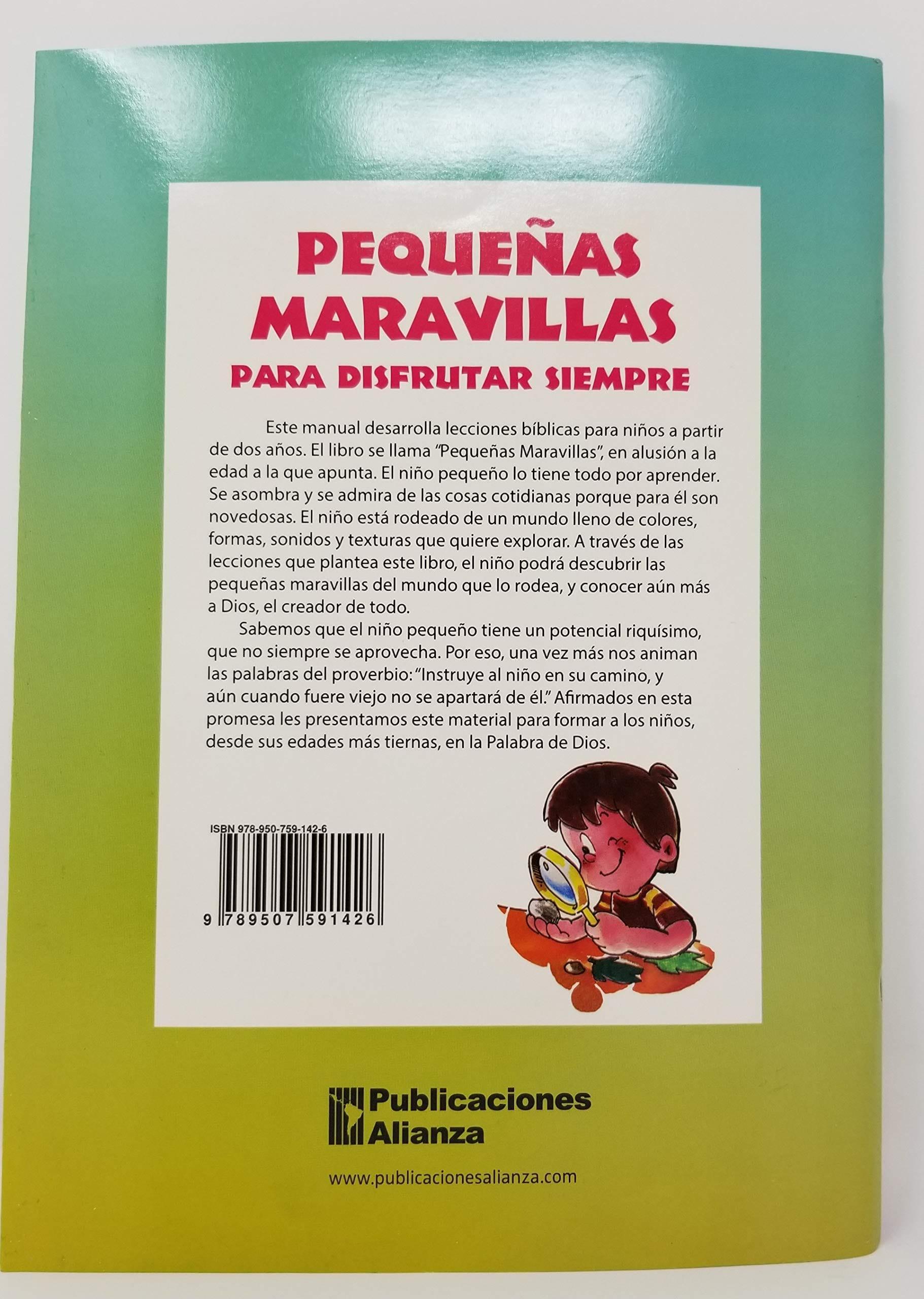 Pequeñas Maravillas - Vivir la biblia (Serie pre escolar) - Pura Vida Books