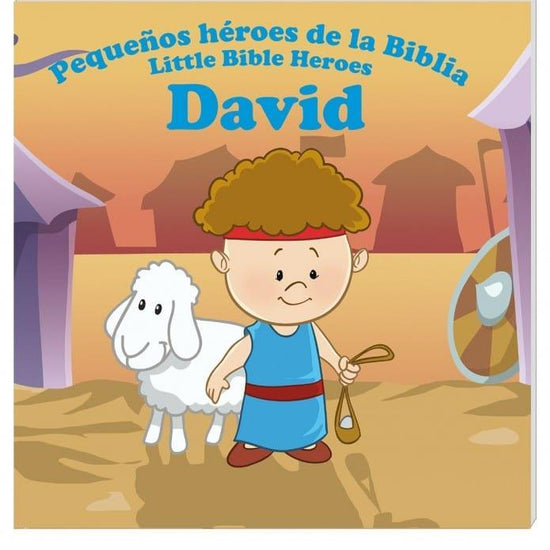 Pequeños héroes de la biblia- David (Bilingüe) - Pura Vida Books