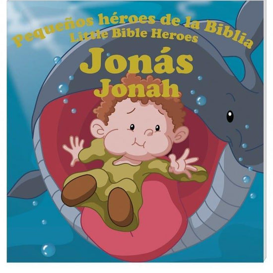 Pequeños héroes de la biblia- Jonás (Bilingüe) - Pura Vida Books