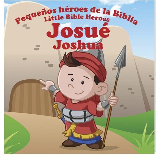 Pequeños héroes de la biblia- Josué (Bilingüe) - Pura Vida Books