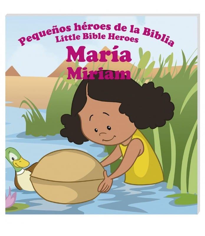 Pequeños héroes de la biblia- María (Bilingüe) - Pura Vida Books