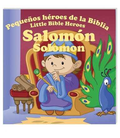 Pequeños héroes de la biblia- Salomón (Bilingüe) - Pura Vida Books