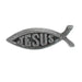 Pin Jesus/fish Pewter - Pura Vida Books