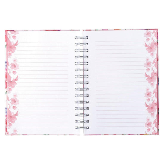 Pink Cosmos Kindness Matters Large Wirebound Journal - Pura Vida Books