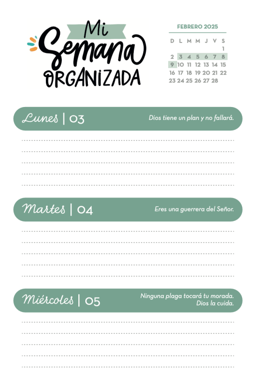 La temporada más feliz de mi vida: Agenda • Planner (julio 2024 - diciembre 2025) - Lis Milland