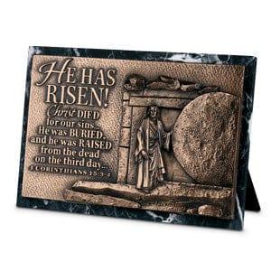 Plaque Risen - Pura Vida Books