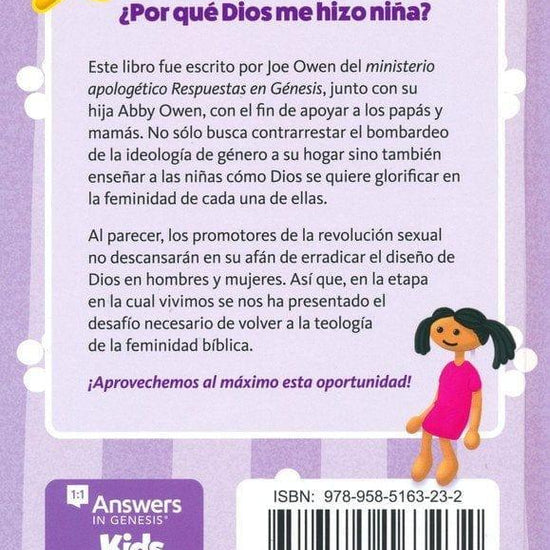 Porque Dios me hizo niña - Joe Owen, Abby Owen - Pura Vida Books