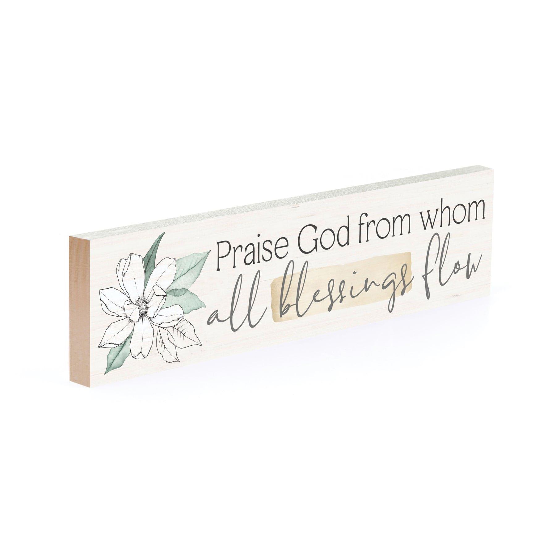 Praise God From Whom All Blessings Flow Small Sign - Pura Vida Books