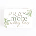 Pray More Worry Less Caja de Oración - Pura Vida Books