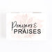 Prayers And Praises Caja de Oración - Pura Vida Books