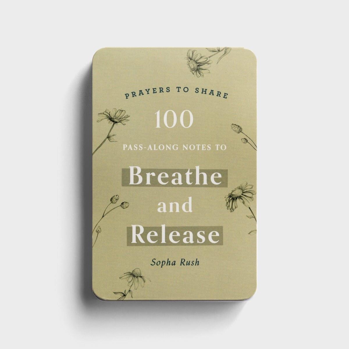 Prayers to Share: 100 Pass - Along Notes to Breathe and Release - Sophia Rush - Pura Vida Books