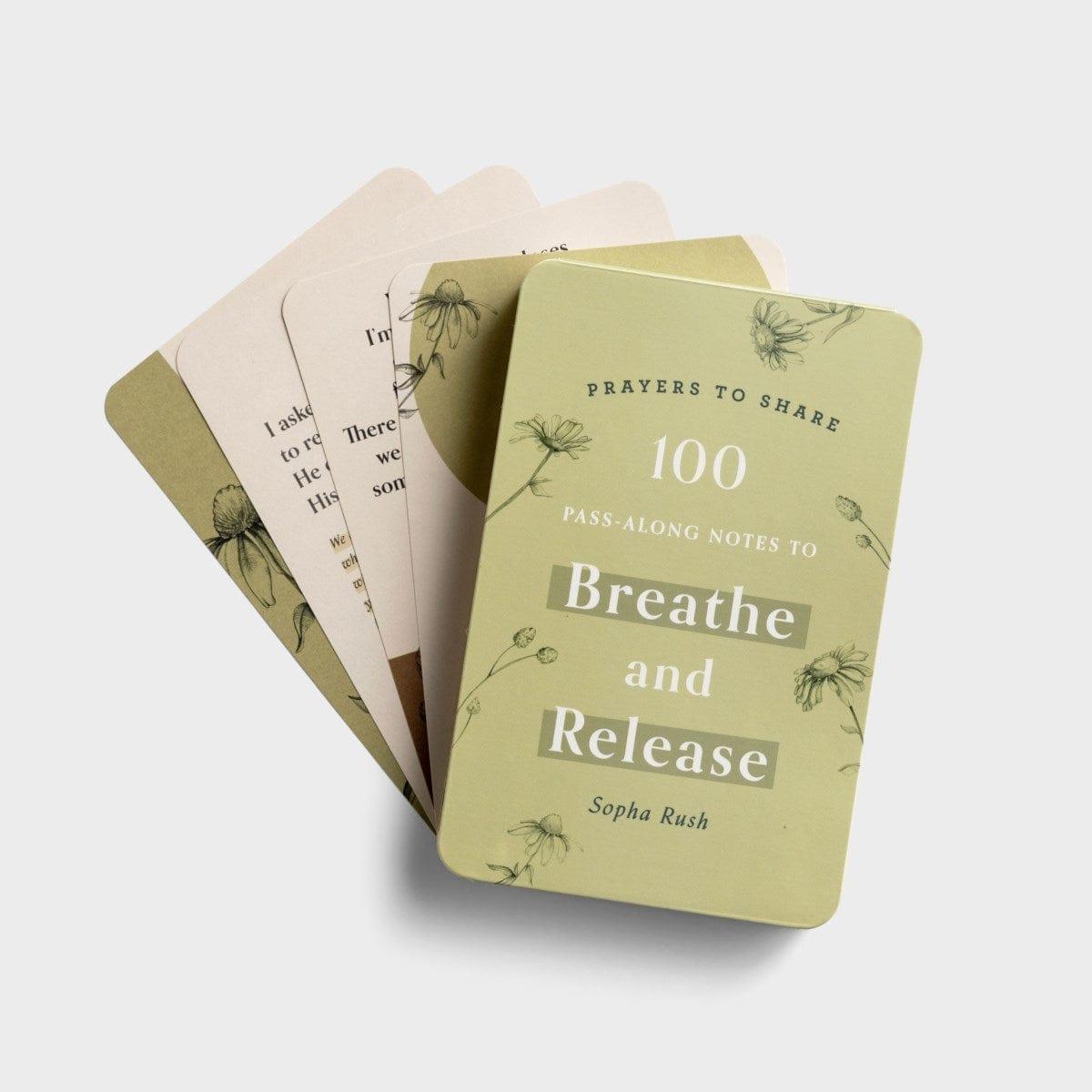 Prayers to Share: 100 Pass - Along Notes to Breathe and Release - Sophia Rush - Pura Vida Books