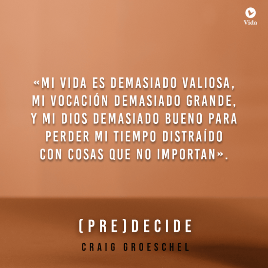 (Pre) Decide - Craig Groeschel - Pura Vida Books