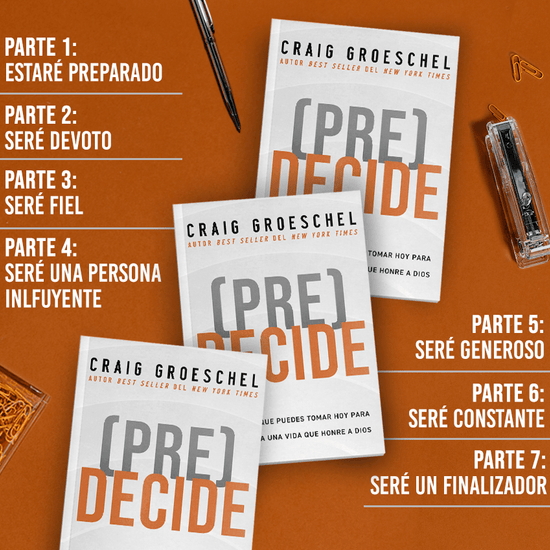 (Pre) Decide - Craig Groeschel - Pura Vida Books