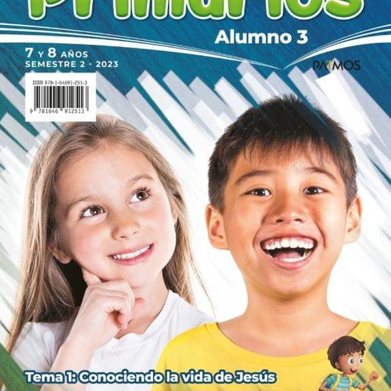 PRIMARIOS ALUMNO - 7 y 8 años - Pura Vida Books