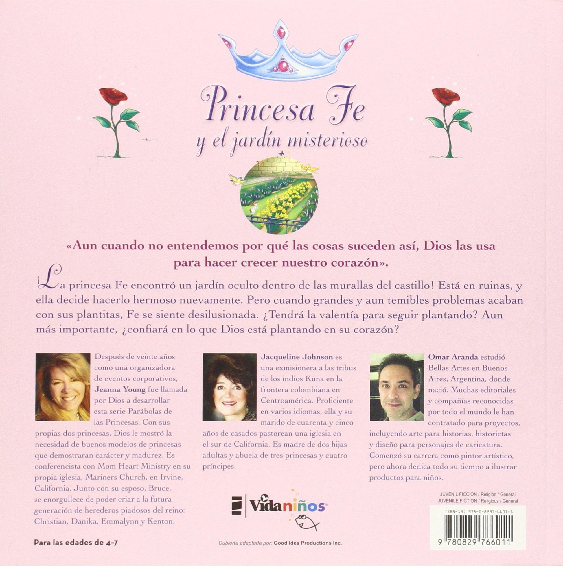 Princesa Fe y el jardín misterioso - Pura Vida Books