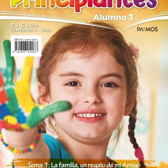 PRINCIPIANTES ALUMNO - 5 a 6 años - Pura Vida Books