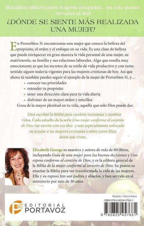 Proverbios 31 Descubre los tesoros de una mujer virtuosa - Elizabeth George - Pura Vida Books