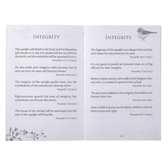 Proverbs For Your Daily Path Gift Book - Pura Vida Books
