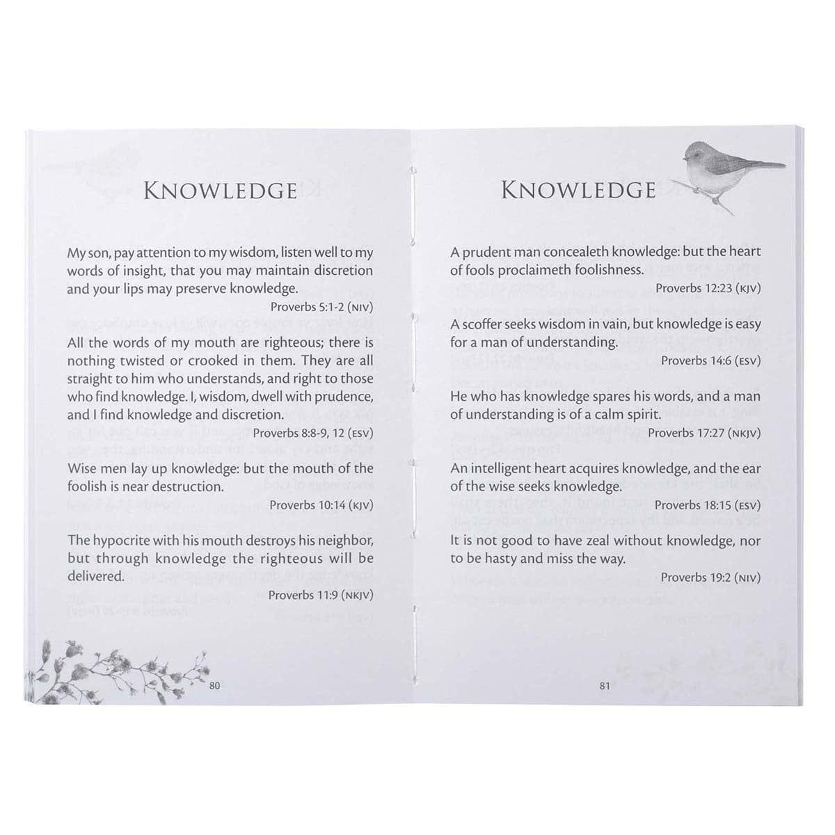 Proverbs For Your Daily Path Gift Book - Pura Vida Books