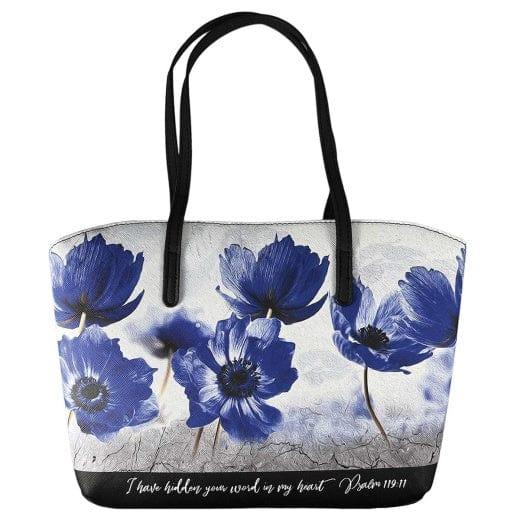 Psalm 119:11 - Floral Wedge Black - XL - Pura Vida Books