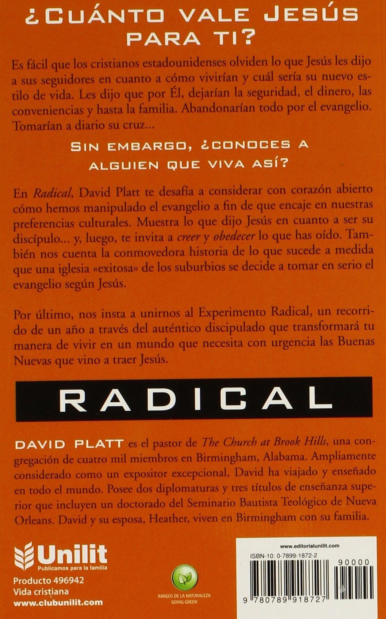 Radical (Serie Favoritos) - David Platt - Pura Vida Books