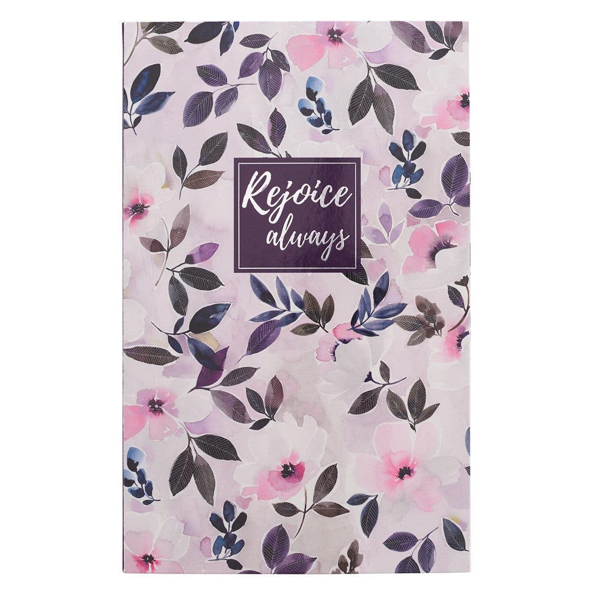 Rejoice Always Flexcover Journal - Psalm 118:24 - Pura Vida Books