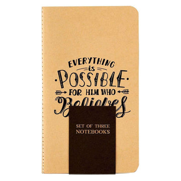 Rejoice Small Notebook Set - Philippians 4:4 - Pura Vida Books