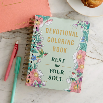 Rest For Your Soul: Devotional Coloring Book