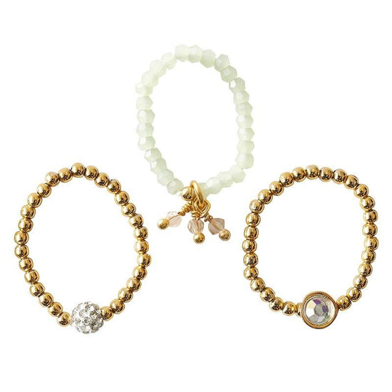 Ring Bling Stretch Ring Set - You're My Fav - Pura Vida Books